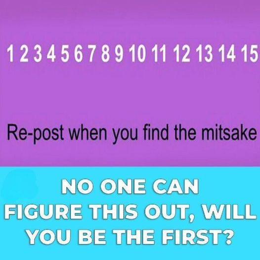Can You Spot the Mistake in This Puzzle?
