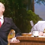 Johnny Carson is trying not to laugh on camera. What Rodney Dangerfield said has everyone cracking up!